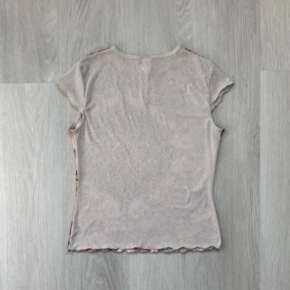 y2k floral boho fairy top by b’time - Picture 3 of 4